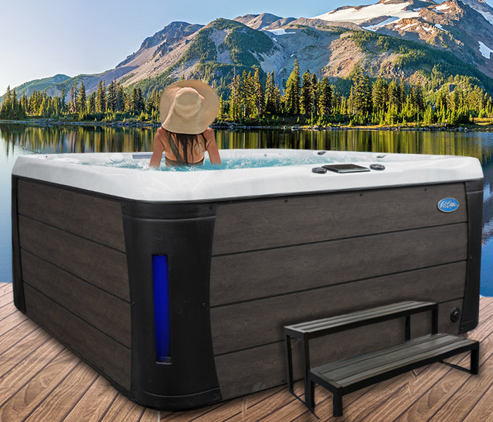 Calspas hot tub being used in a family setting - hot tubs spas for sale Nicholasville
