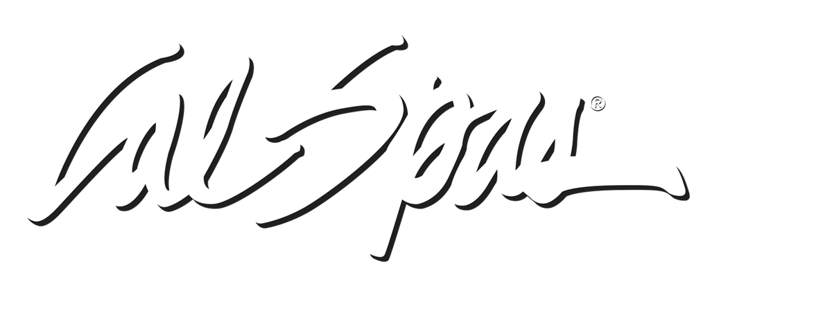 Calspas White logo hot tubs spas for sale Nicholasville