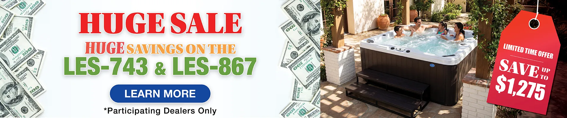 Calspas hot tub being used in a family setting - Nicholasville